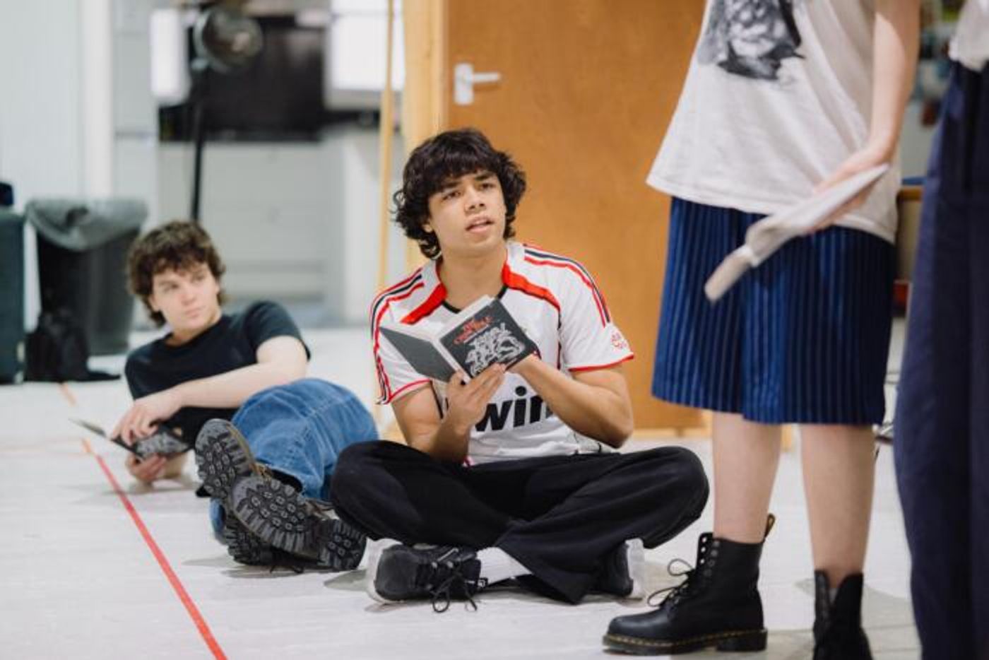 Photos: JOHN PROCTOR IS THE VILLAIN in Rehearsal For UK Premiere  Image