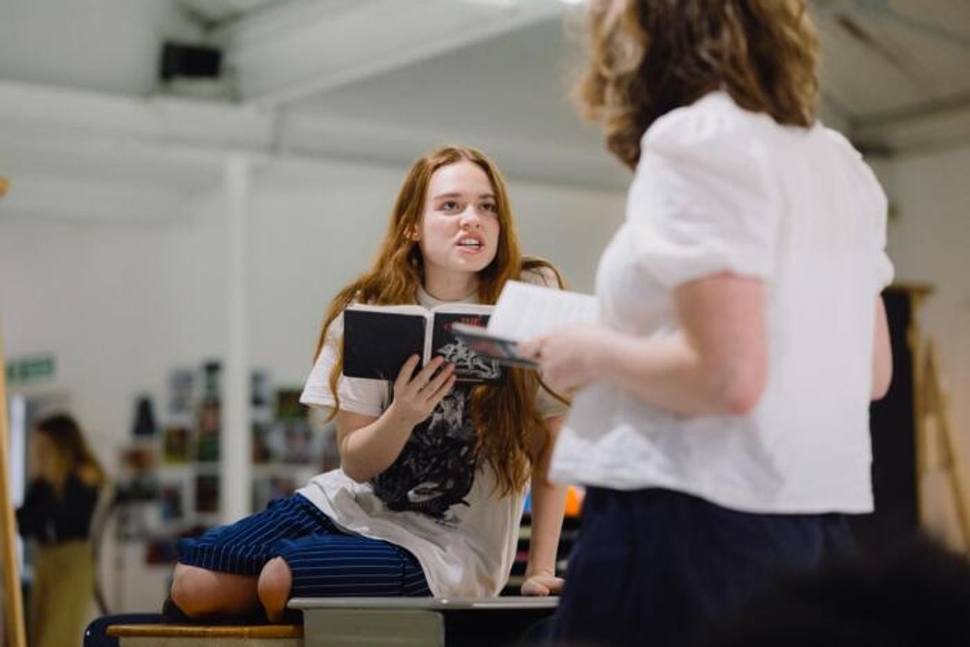 Photos: JOHN PROCTOR IS THE VILLAIN in Rehearsal For UK Premiere  Image