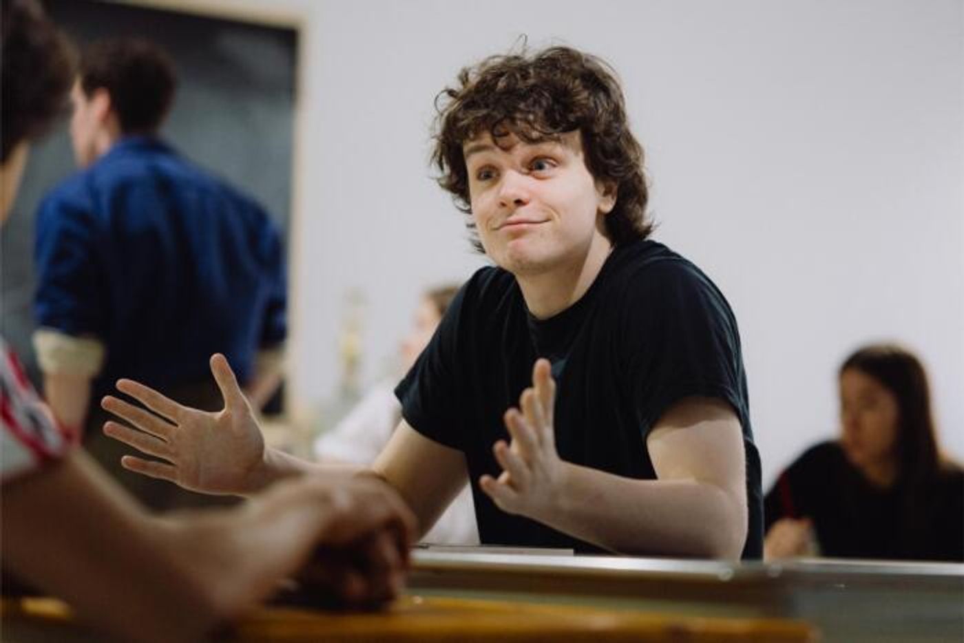 Photos: JOHN PROCTOR IS THE VILLAIN in Rehearsal For UK Premiere  Image