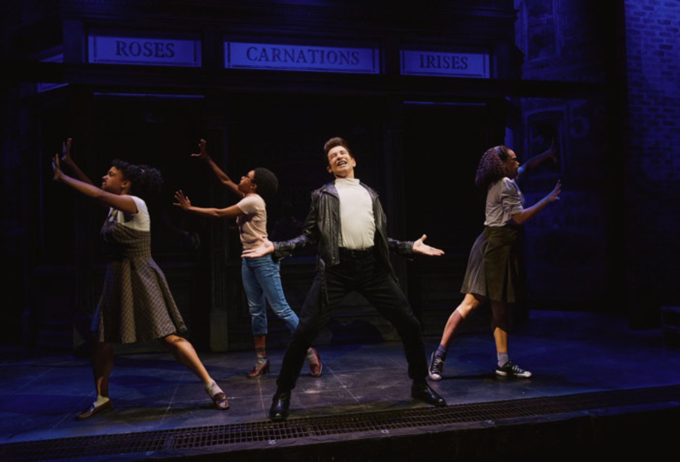 Photos: Nikki M. James, Jordan Fisher and Andy Karl in LITTLE SHOP OF HORRORS  Image