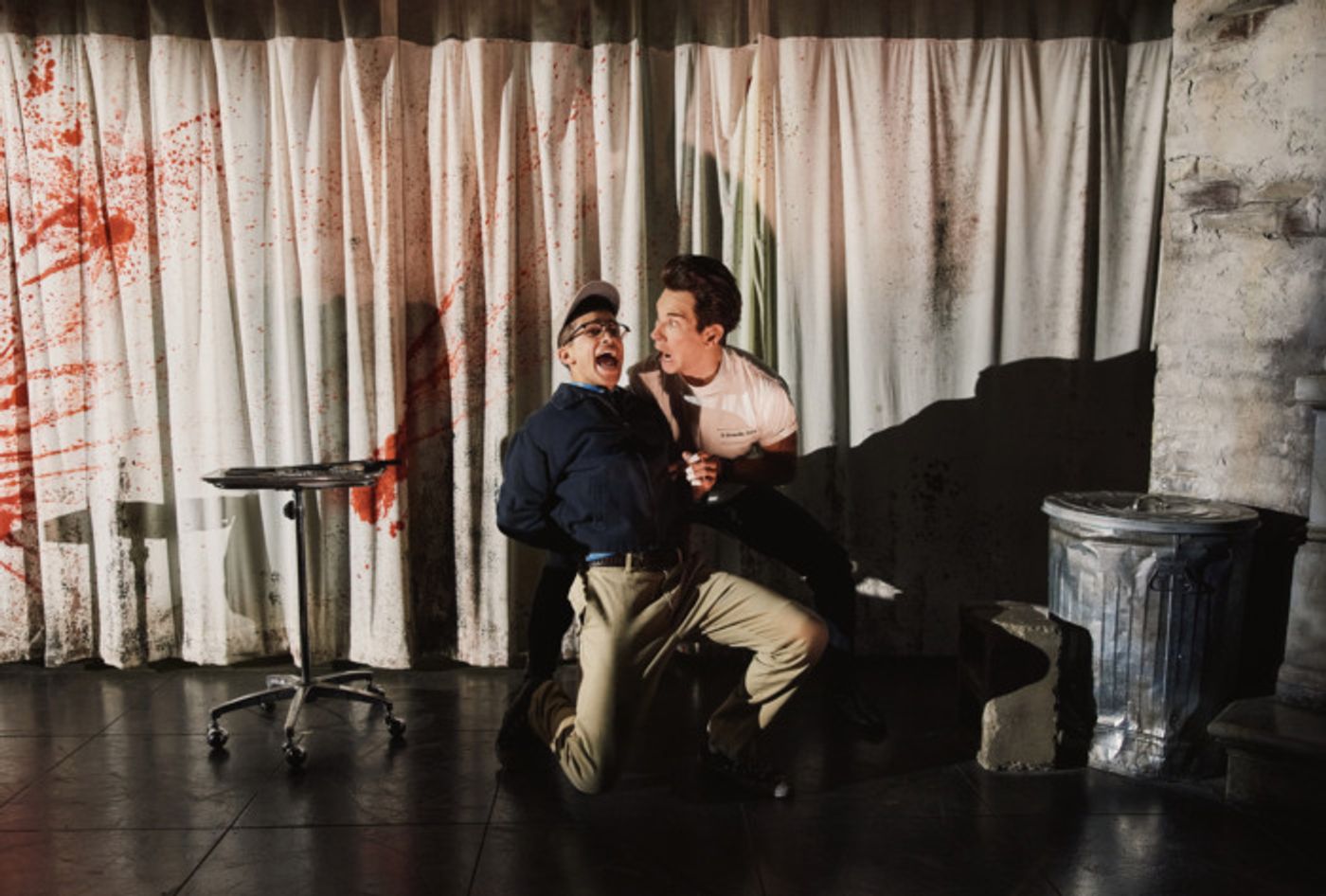 Photos: Nikki M. James, Jordan Fisher and Andy Karl in LITTLE SHOP OF HORRORS  Image