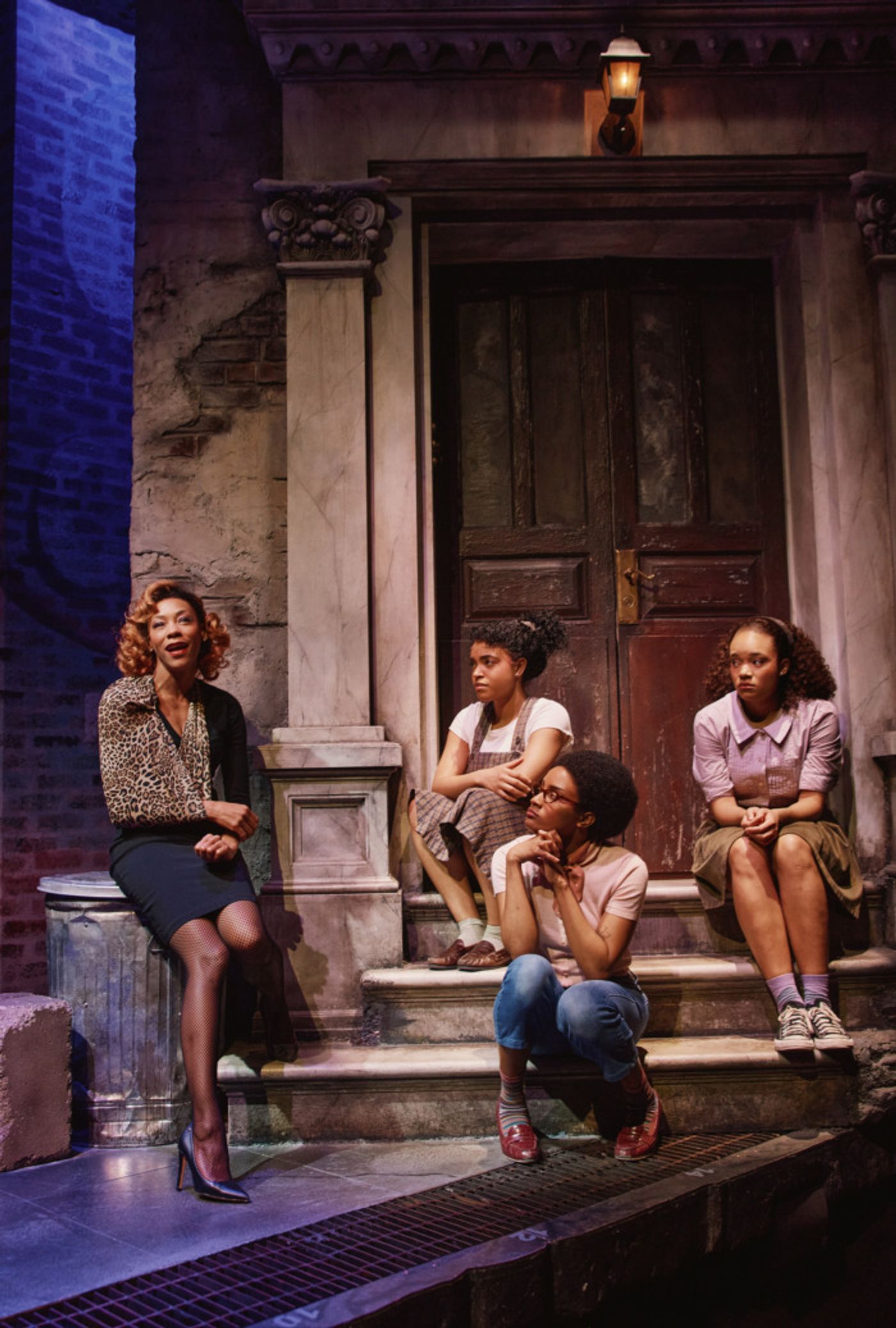 Photos: Nikki M. James, Jordan Fisher and Andy Karl in LITTLE SHOP OF HORRORS  Image