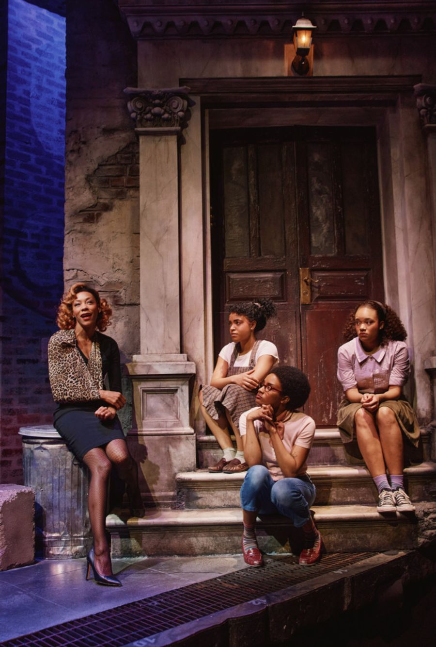 Photos: Nikki M. James, Jordan Fisher and Andy Karl in LITTLE SHOP OF HORRORS  Image