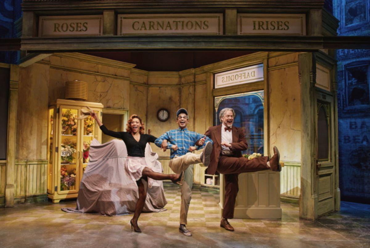 Nikki M. James, Jordan Fisher, Christopher Swan at 