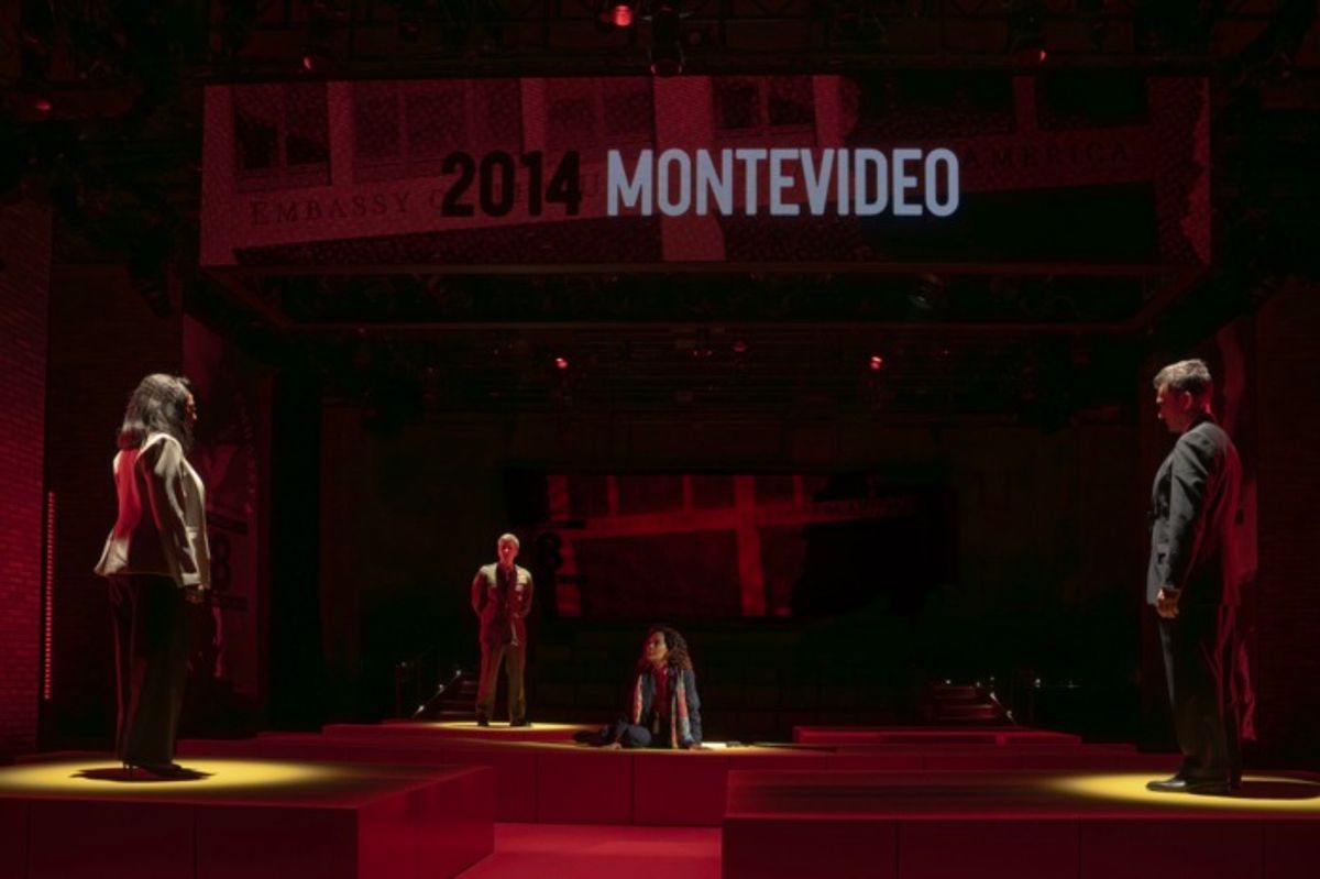 Marinda Anderson, Armando Riesco, Zabryna Guevara, and Dan Domingues  at 