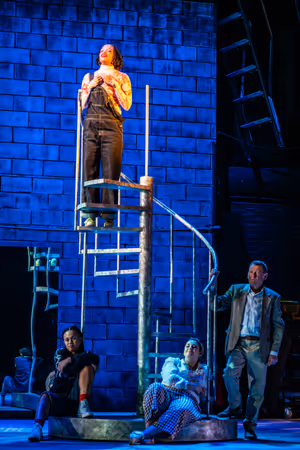 Mackenzie Gilbert as No. 3, Madeline Charlemagne as Roxanne, Mona  Goodwin as No. 1 & Photo