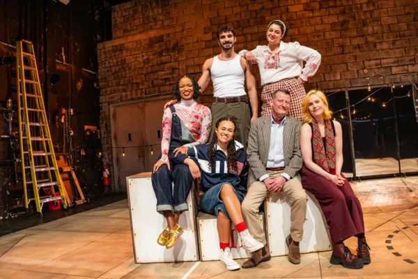 Madeline Charlemagne as Roxanne, George Ioannides as Yan &  Mona Goodwin as No.1 •  Photo