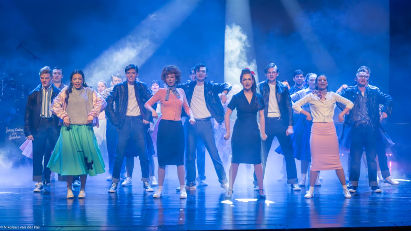 Review: GREASE at W:Hall, Brussels by Green Parrot Productions  Image