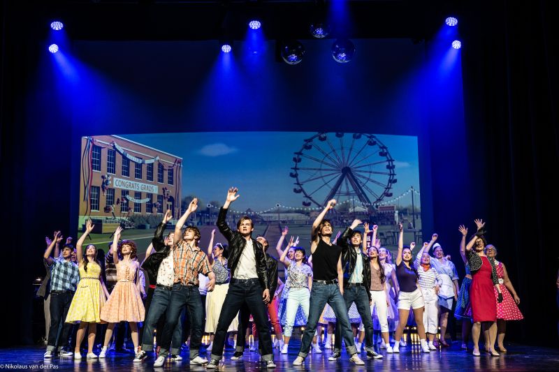 Review: GREASE at W:Hall, Brussels by Green Parrot Productions Image