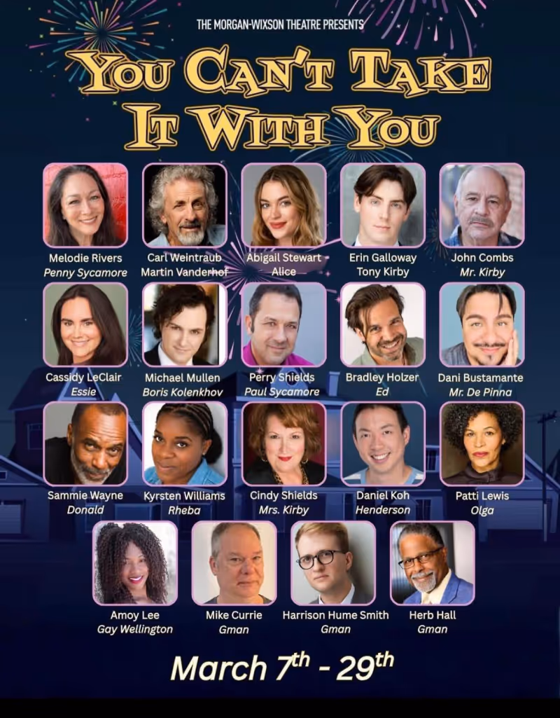 Review: YOU CAN'T TAKE IT WITH YOU at Morgan-Wixson Theatre Image