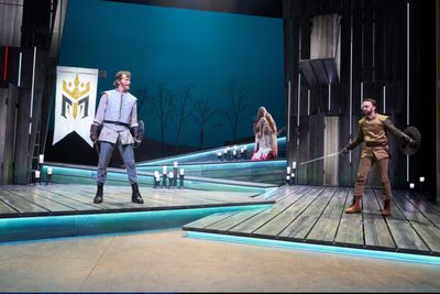 Joe Wegner, Jeffrey C. Hawkins, Kelsey Angel Baehrens, Jonathan Contreras and Ángela Photo