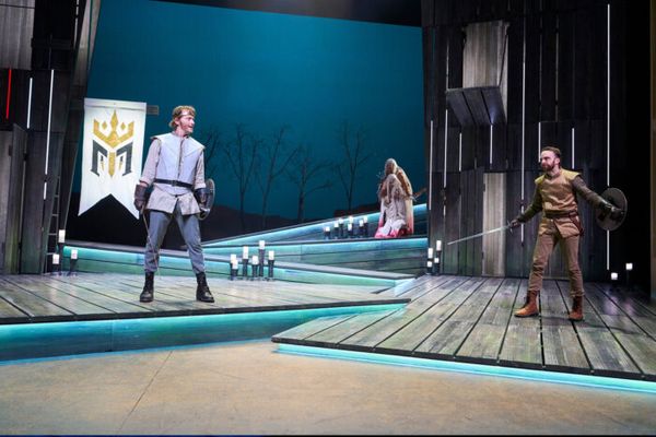 Joe Wegner, Jeffrey C. Hawkins, Kelsey Angel Baehrens, Jonathan Contreras and Ángela Photo