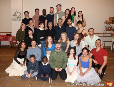 The cast of "Schmigadoon!" including Alex Brightman, Sara Chase,  Ana Gasteyer, Mauli Photo