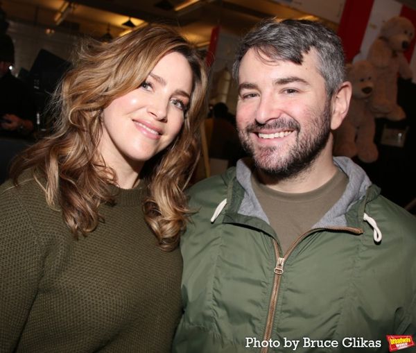 Sara Chase and Alex Brightman  Photo