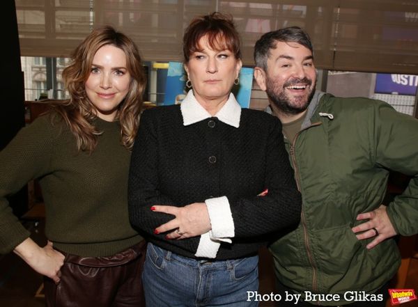 Sara Chase, Ana Gasteyer and Alex Brightman  Photo