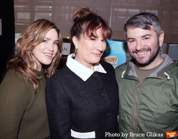Sara Chase, Ana Gasteyer and Alex Brightman  Photo
