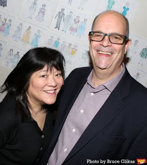 Ann Harada and Brad Oscar Photo