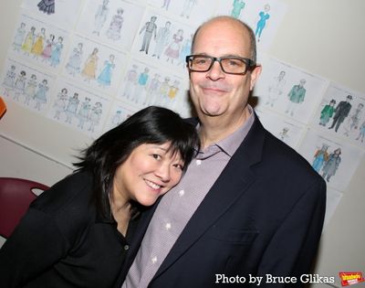 Ann Harada and Brad Oscar Photo