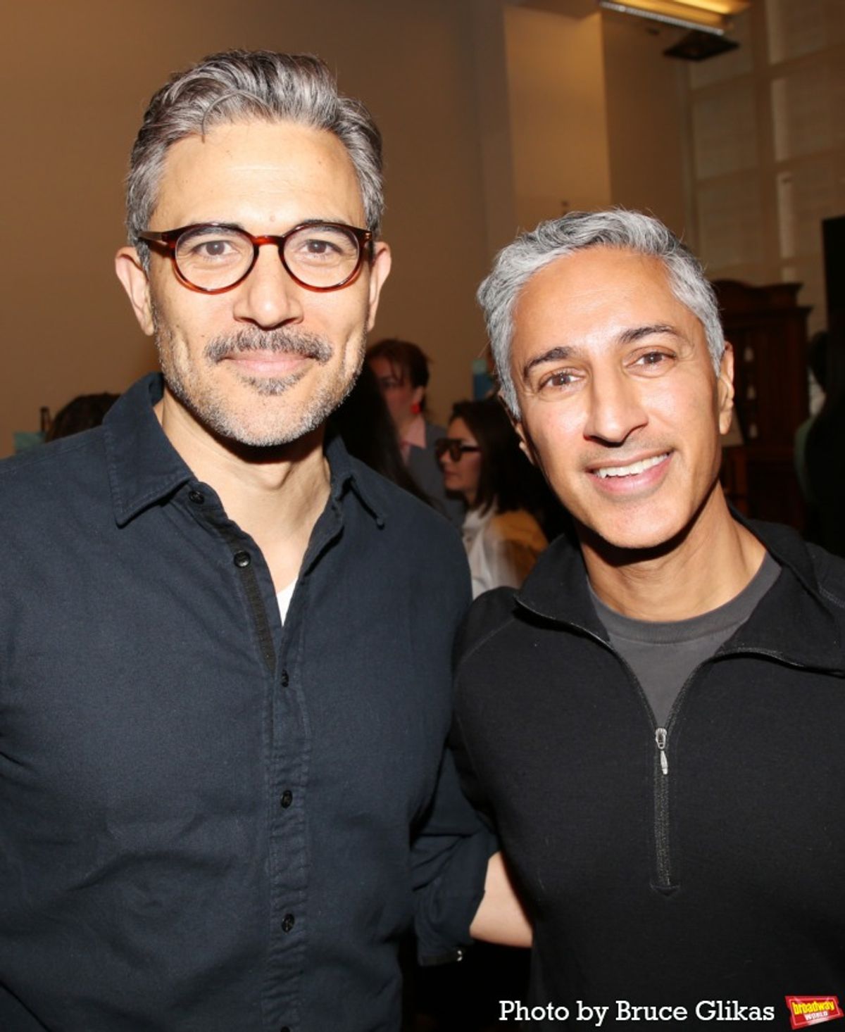 Ivan Hernandez and Maulik Pancholy at 