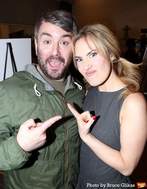 Alex Brightman and McKenzie Kurtz Photo