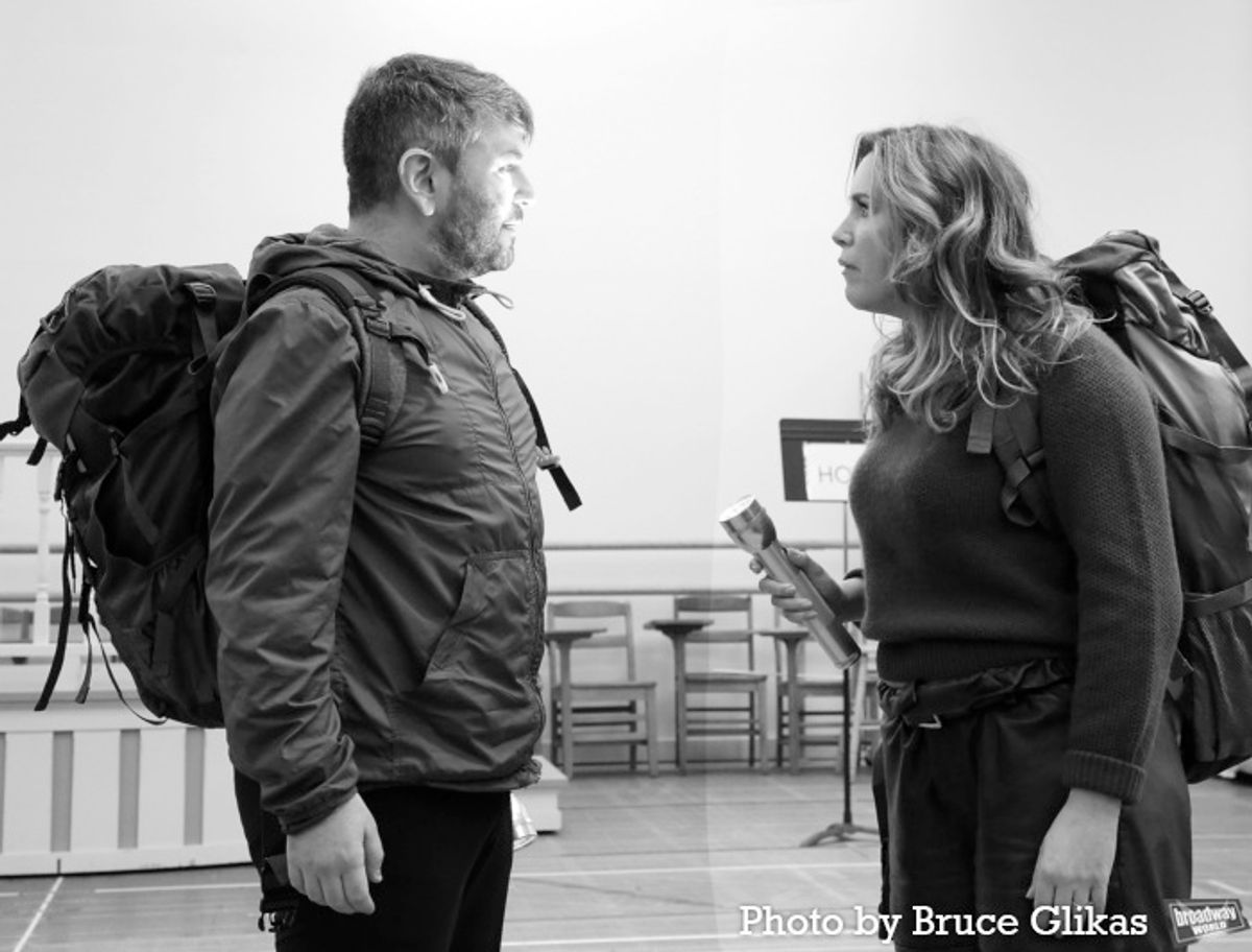 Alex Brightman and Sara Chase at 