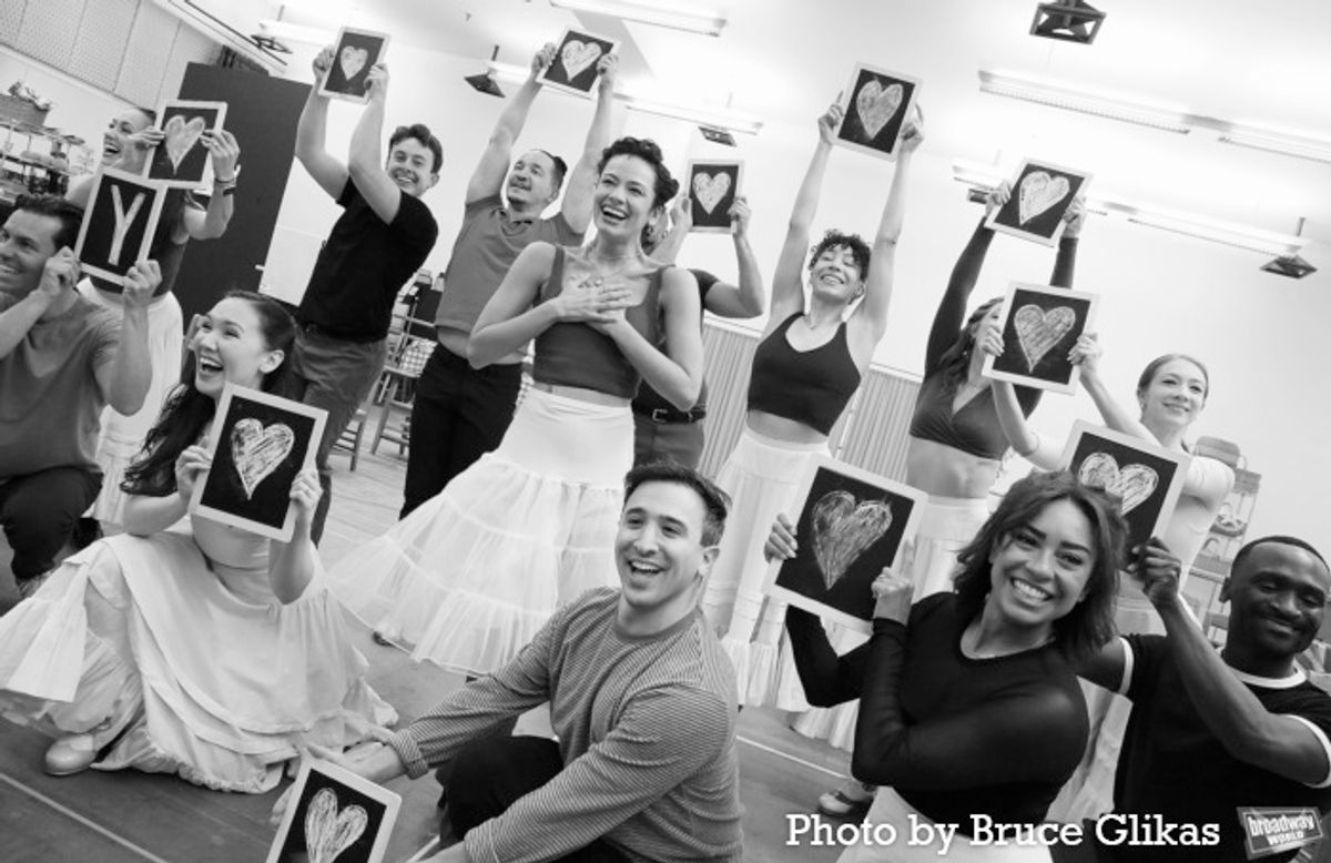 Isabelle McCalla and The cast of 'Schmigadoon!' at 