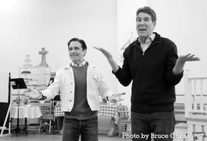 Director/Choreographer Christopher Gattelli and Book/Score Cinco Paul  Photo