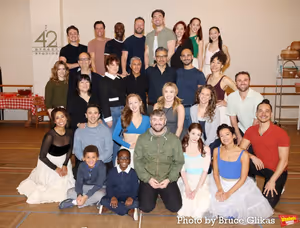 The cast of "Schmigadoon!" including Alex Brightman, Sara Chase,  Ana Gasteyer, Mauli Photo