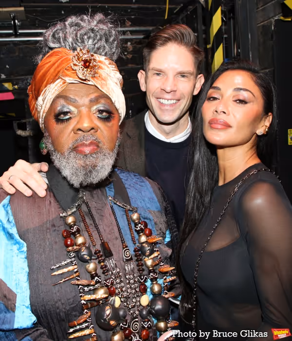Junior LaBeija, Frank DiLella and Nicole Scherzinger Photo