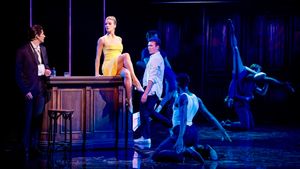 DREW MINARD, LIBBY LLOYD, DREW MINARD and Company in GOTTA DANCE! photo by Christophe Photo