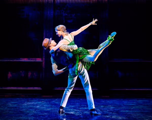 RJ HIGTON and DEANNA DOYLE in GOTTA DANCE! photo by Christopher Duggan Photo