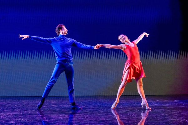 8 DREW MINARD and MELODY ROSE in GOTTA DANCE! photo by Christopher Duggan Photo