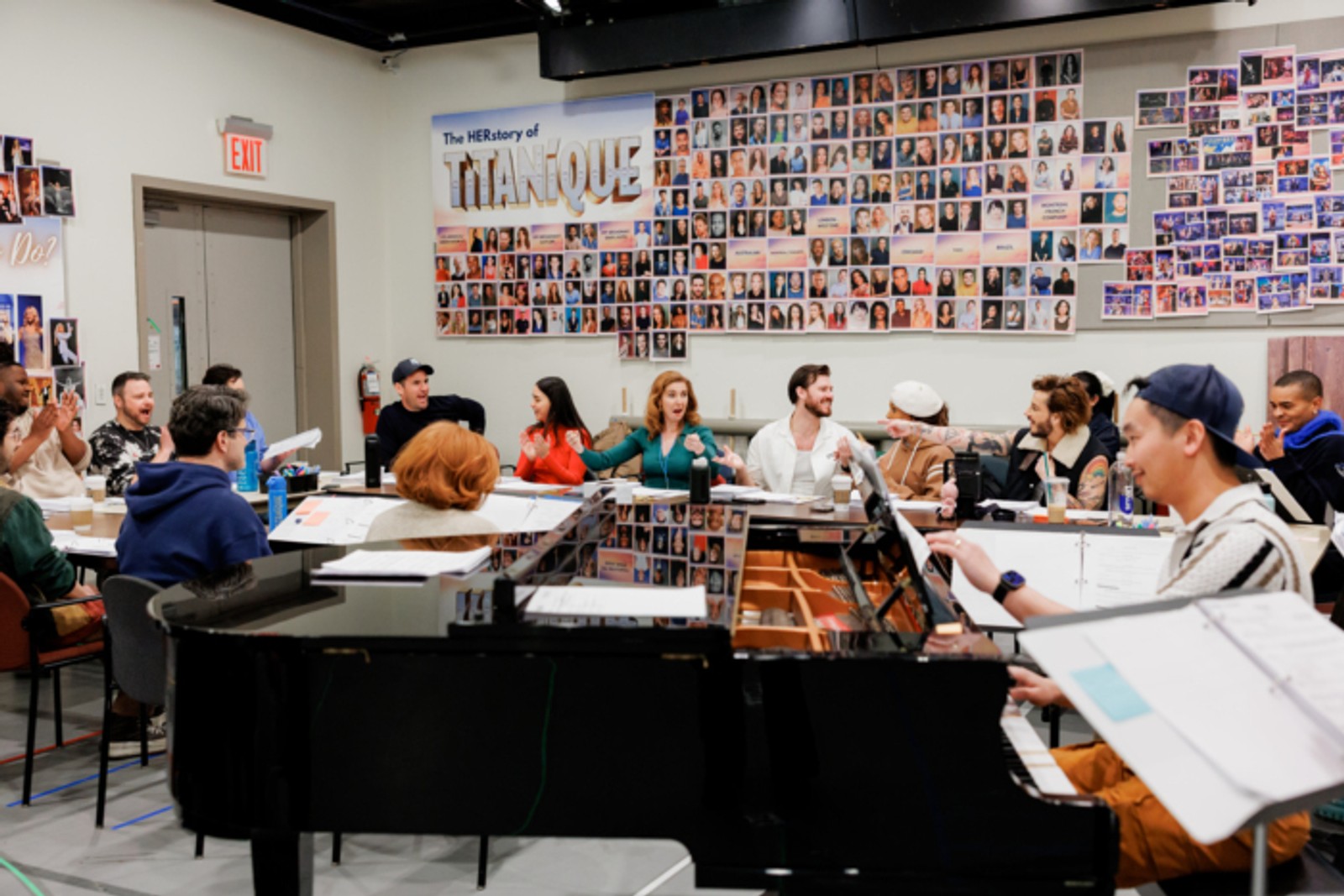 Exclusive: Go Inside TITANIQUE's First Broadway Sing-Through Image