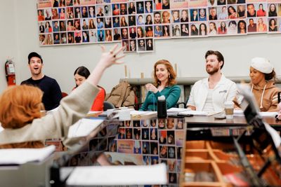 John Ridldle, Melissa Barrera, Marla MIndelle, Constantine Rousouli, Deborah Cox Photo