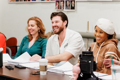 Marla MIndelle, Constantine Rousouli, Deborah Cox Photo