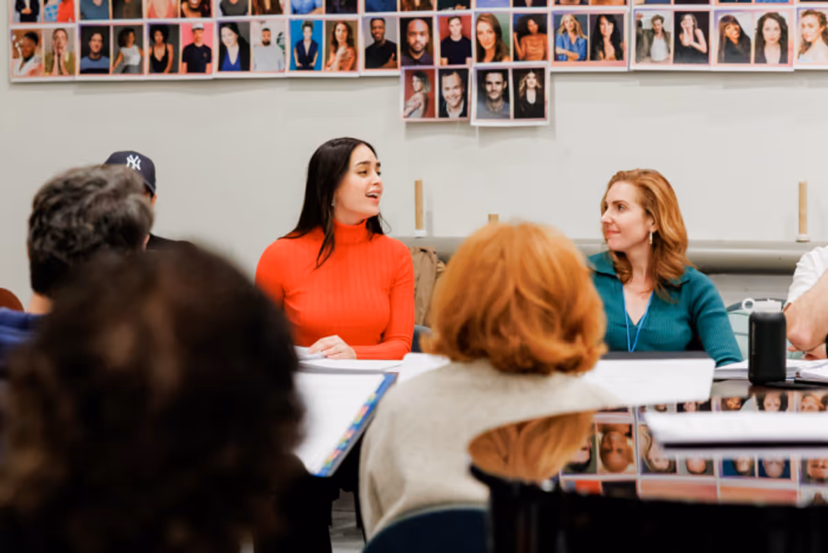 Melissa Barrera, Marla MIndelle at Exclusive: Go Inside TITANIQUE's First Broadway Sing-Through