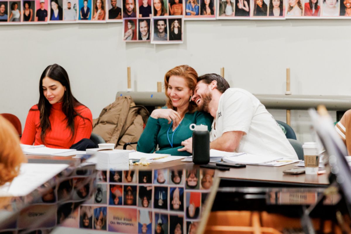 Melissa Barrera, Marla MIndelle, Constantine Rousouli at 