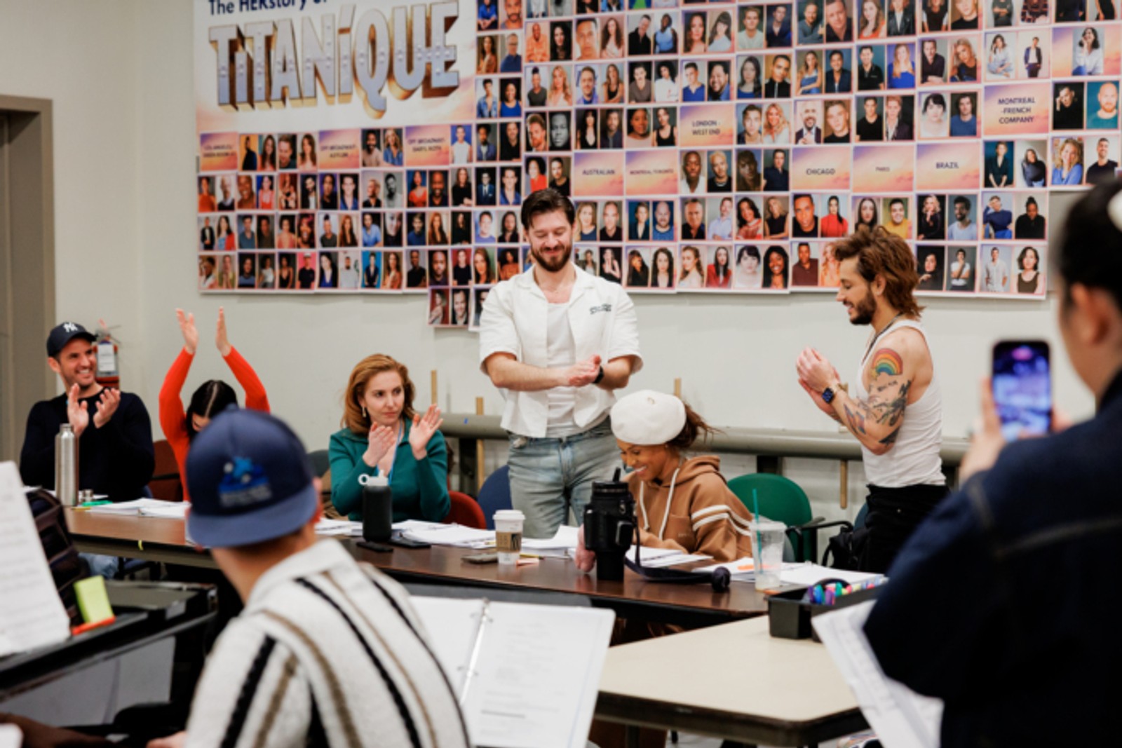 Exclusive: Go Inside TITANIQUE's First Broadway Sing-Through Image
