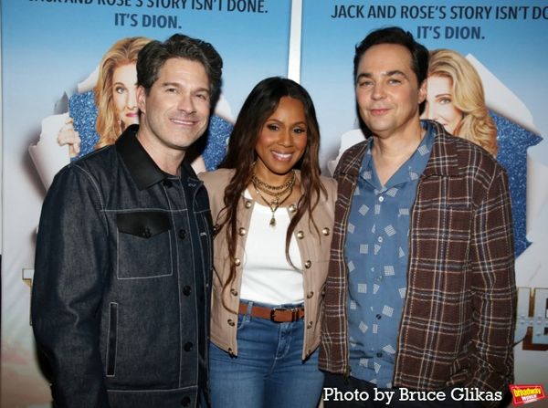 Director Tye Blue, Deborah Cox and Jim Parsons  Photo