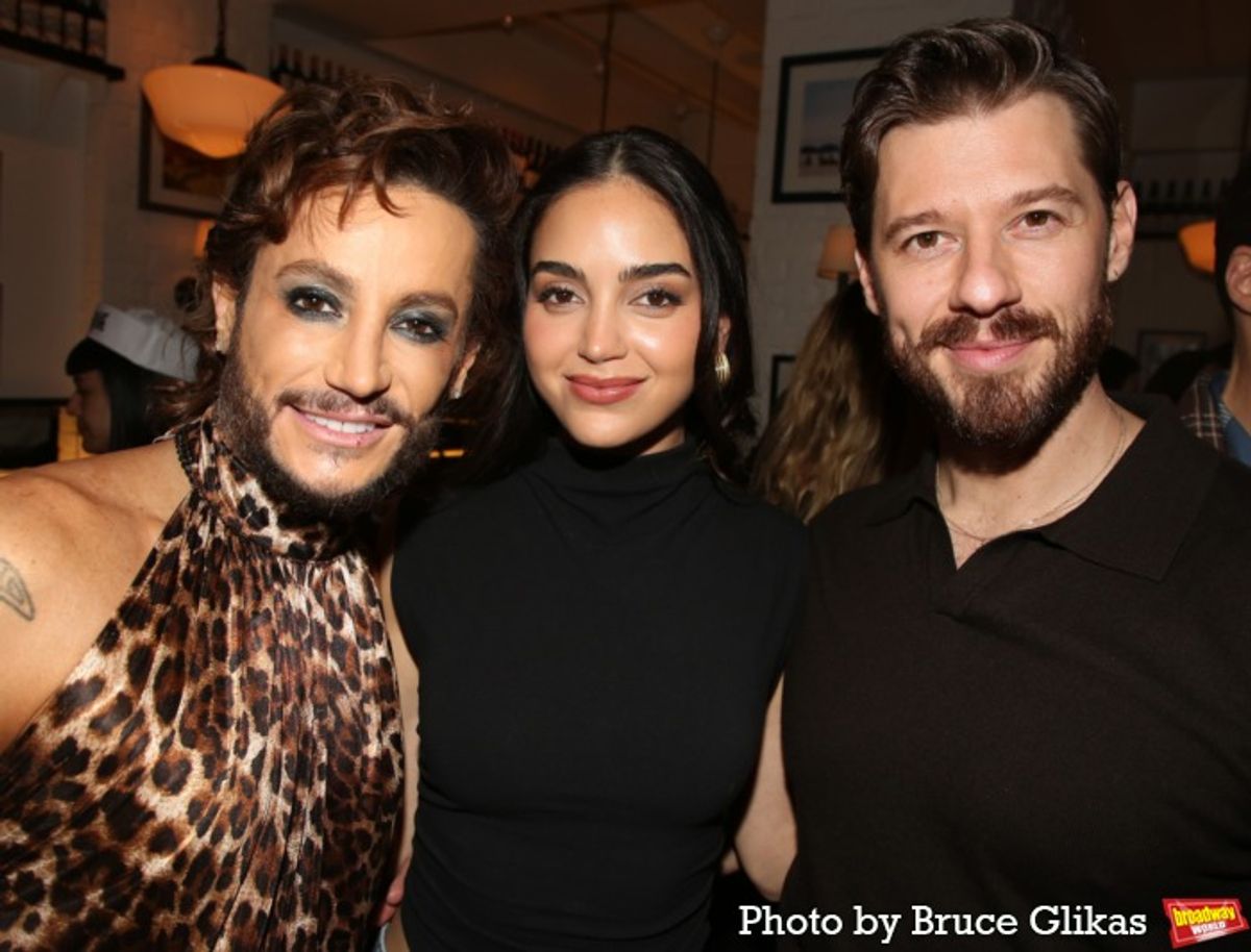Frankie Grande, Melissa Barrera and Constantine Rousouli  at 