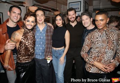 John Riddle, Frankie Grande, Jim Parsons, Melissa Barrera, Constantine Rousouli, Tye  Photo