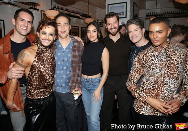 John Riddle, Frankie Grande, Jim Parsons, Melissa Barrera, Constantine Rousouli, Tye  Photo