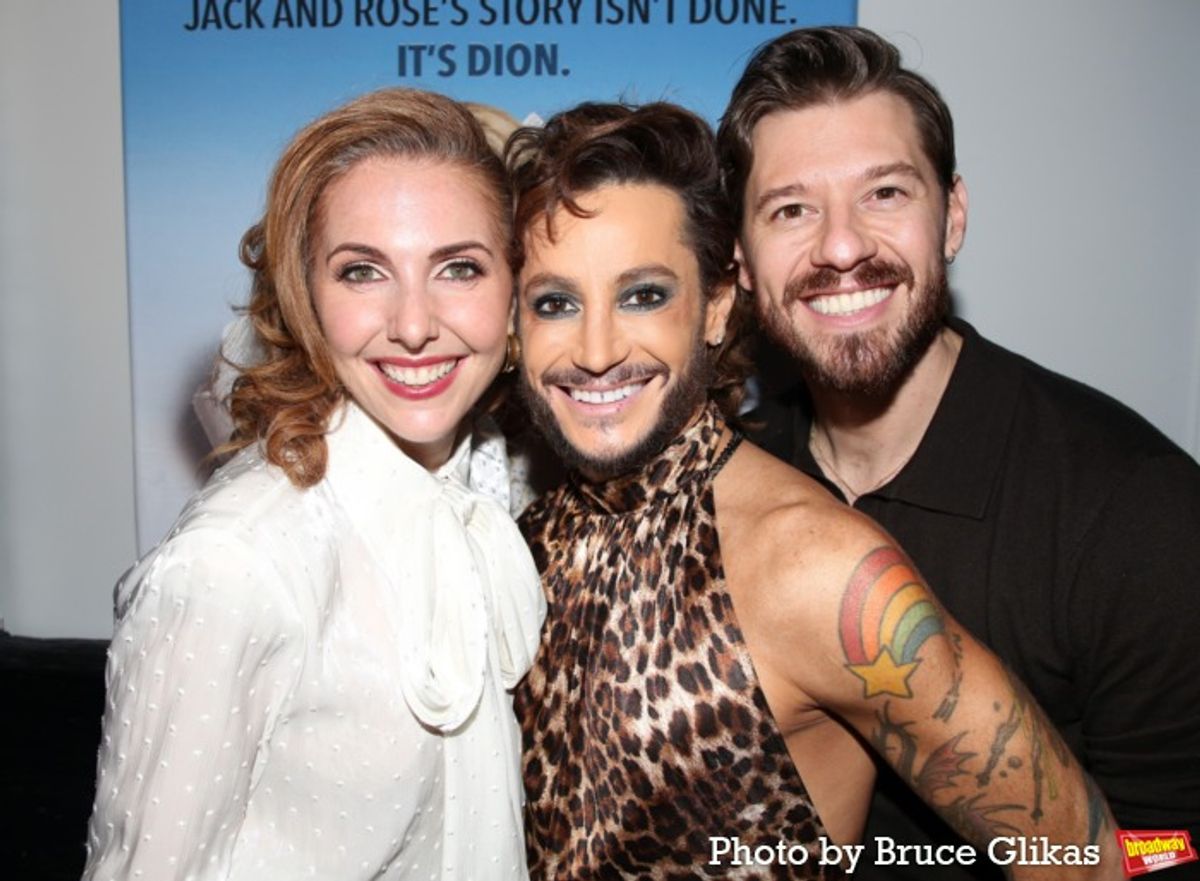 Marla Mindelle, Frankie Grande and Constantine Rousouli at Photos: Hanging with the Broadway-Bound Cast of TITANIQUE