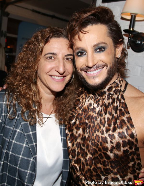 Producer Eva Price and Frankie Grande Photo