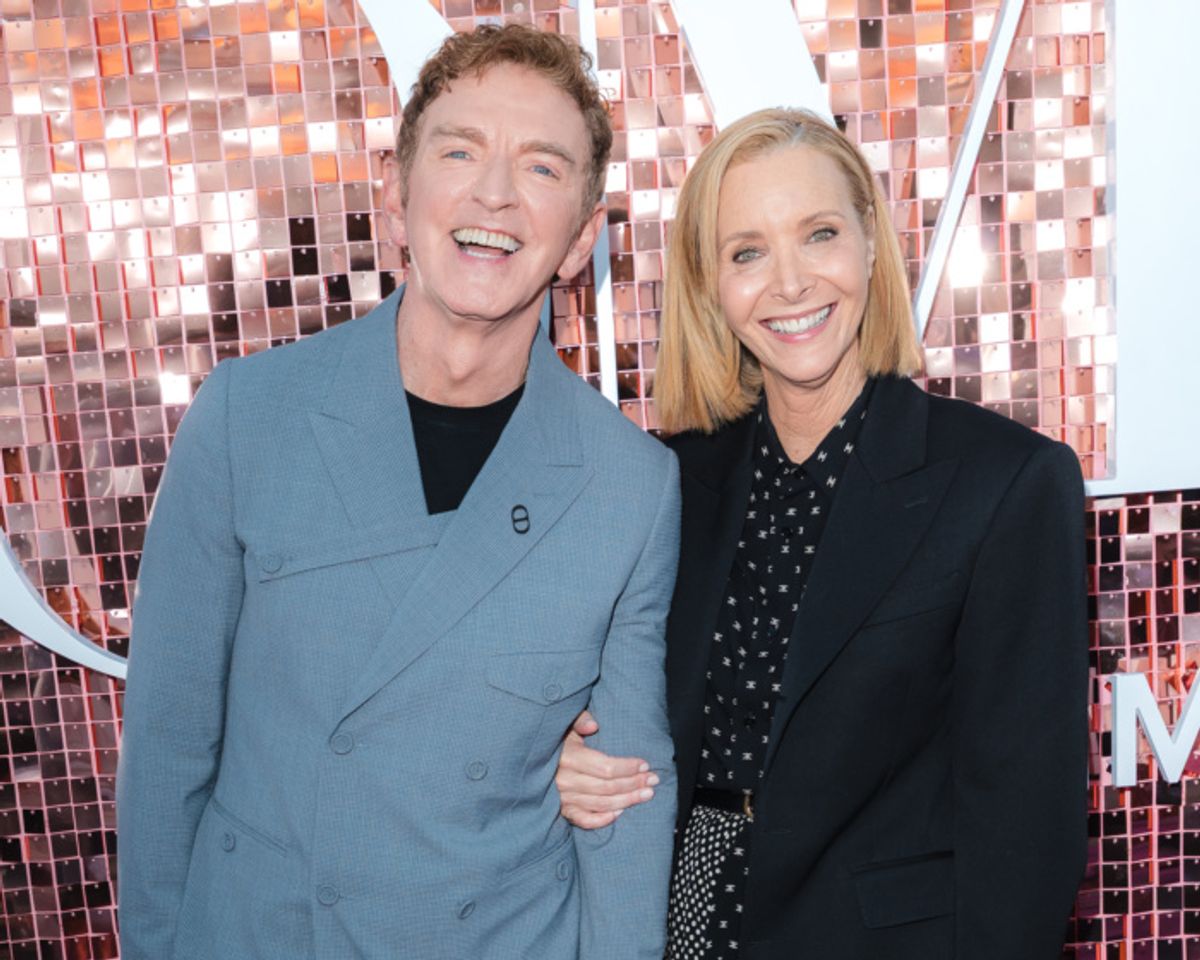 Michael Patrick King, Lisa Kudrow at 