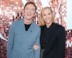 Michael Patrick King, Lisa Kudrow Photo