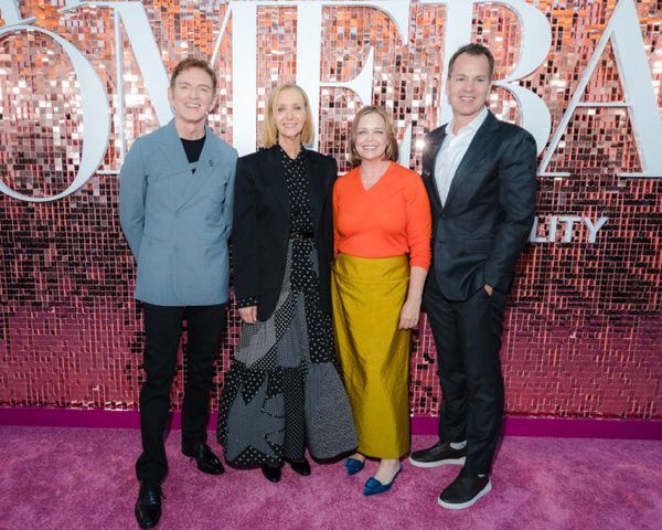 Michael Patrick King, Lisa Kudrow, Amy Gravitt and and Casey Bloys Photo