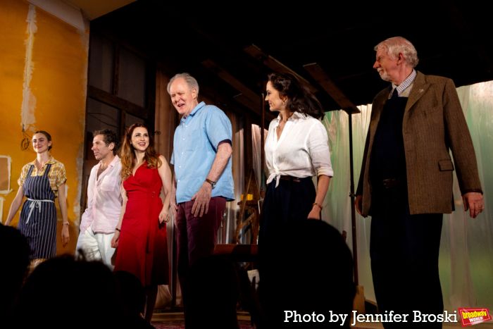 Photos: John Lithgow and the Cast of GIANT Take Opening Night Bows — photo 1 of 14