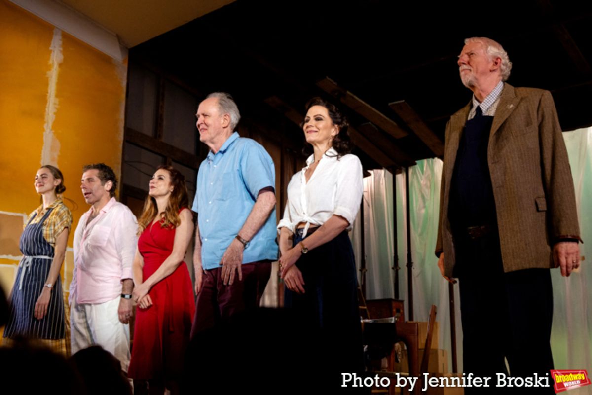 Stella Everett, Elliot Levey, Aya Cash, John Lithgow, Rachael Stirling, David Manis at 