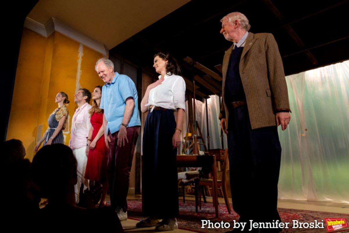 Stella Everett, Elliot Levey, Aya Cash, John Lithgow, Rachael Stirling, David Manis at 